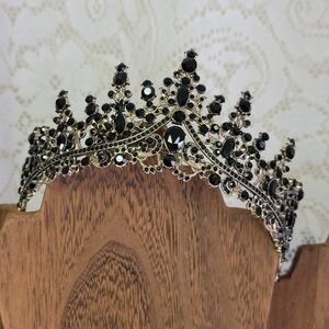 Black & Gold Tiara